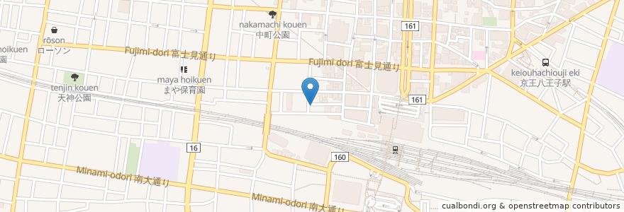 Mapa de ubicacion de アイペック en ژاپن, 東京都, 八王子市.