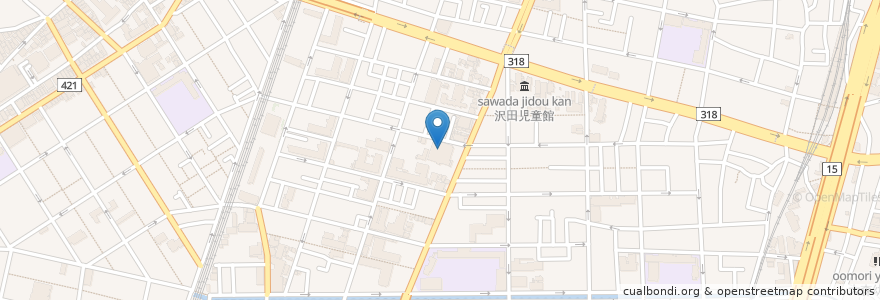 Mapa de ubicacion de クリエイト エス・ディー en 日本, 东京都/東京都, 大田区.