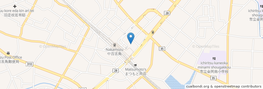 Mapa de ubicacion de 白木屋 en 일본, 오사카부, 사카이시, 北区.