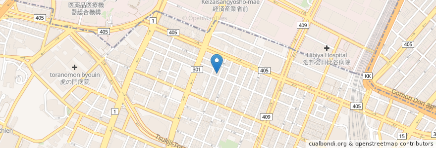 Mapa de ubicacion de Ecolo Park en Japón, Tokio, Minato.