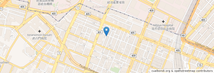 Mapa de ubicacion de Ecolo Bike Parking en 日本, 東京都, 港区.