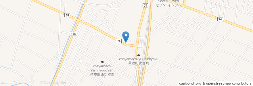 Mapa de ubicacion de 炭火焼八剣伝 en ژاپن, 岡山県, 倉敷市.