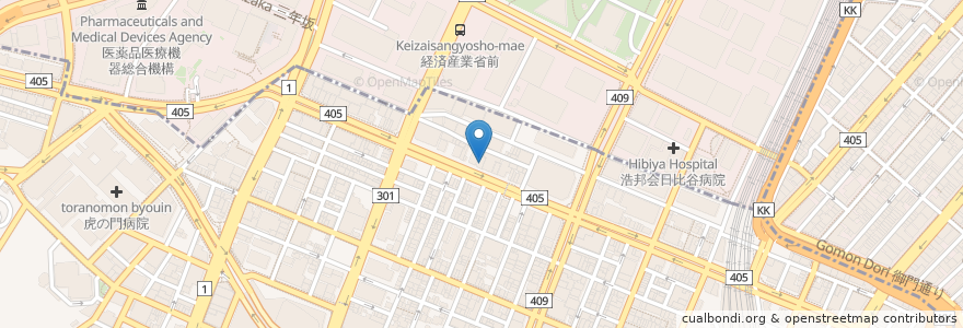 Mapa de ubicacion de Team Medicalクリニック en Japón, Tokio, Minato.