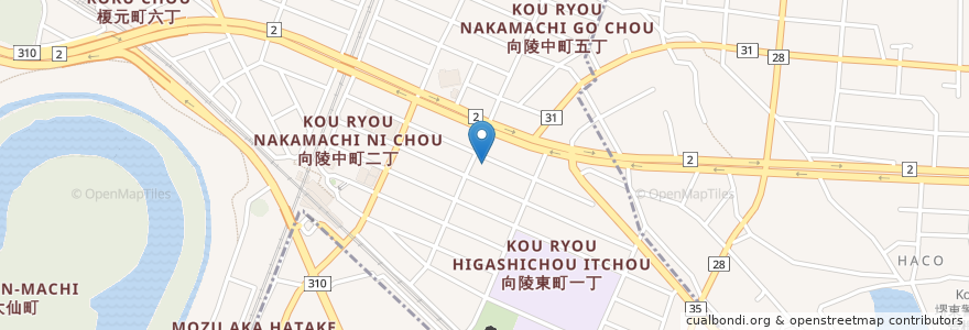 Mapa de ubicacion de カトリック堺教会 en 日本, 大阪府, 堺市, 堺区, 北区.