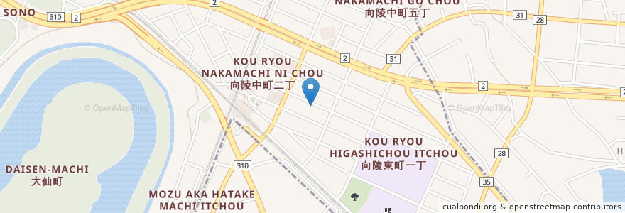 Mapa de ubicacion de Bamboo en 일본, 오사카부, 사카이시, 堺区, 北区.
