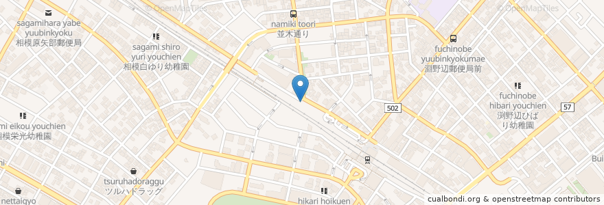 Mapa de ubicacion de さとり en Jepun, 神奈川県, 相模原市, 中央区.