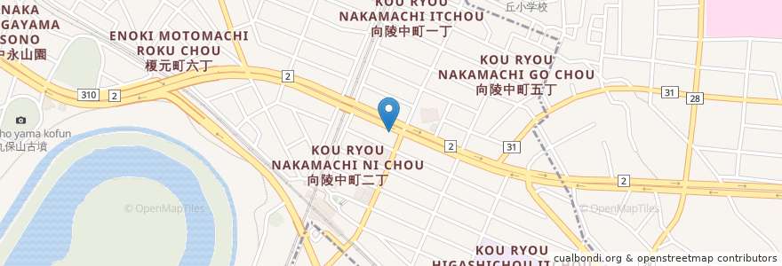 Mapa de ubicacion de 鳥貴族 三国ヶ丘店 en Япония, Осака, Сакаи, 堺区.