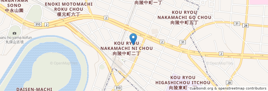 Mapa de ubicacion de 鬼太鼓 en Япония, Осака, Сакаи, 堺区.