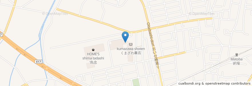 Mapa de ubicacion de 珈琲館 en Jepun, 埼玉県, 川越市.
