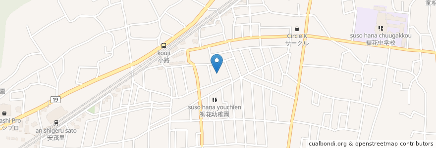 Mapa de ubicacion de 伊勢宮神社 en Japan, Präfektur Nagano, 長野市.