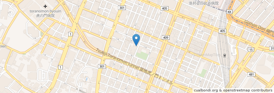 Mapa de ubicacion de Macelleria La Luna Rossa en 日本, 东京都/東京都, 港區.