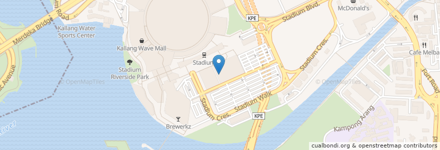 Mapa de ubicacion de COCA Restaurant en Singapore, Southeast.