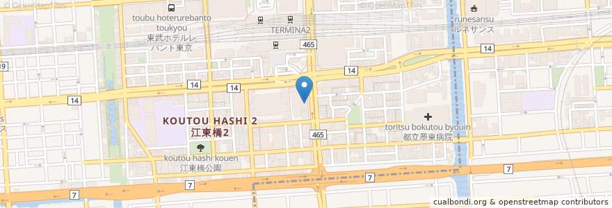 Mapa de ubicacion de いきなり！ステーキ en Япония, Токио.