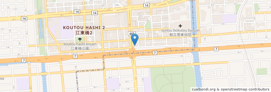 Mapa de ubicacion de 天ぷら丸中 en Япония, Токио.