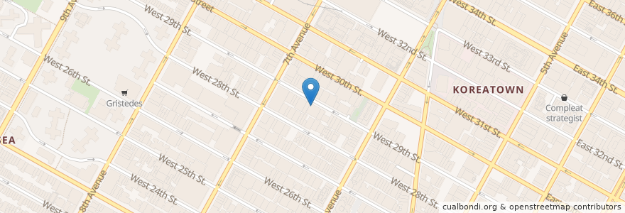 Mapa de ubicacion de Pioneers Bar NYC en Amerika Birleşik Devletleri, New York, New York, New York County, Manhattan, Manhattan Community Board 5.