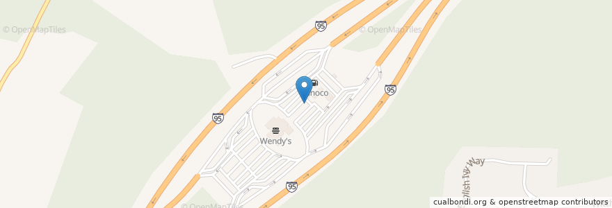 Mapa de ubicacion de Tesla Supercharger en 미국, 메릴랜드, Harford County.