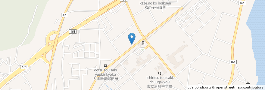 Mapa de ubicacion de みやこ皮膚科 en Япония, Сига, 大津市.