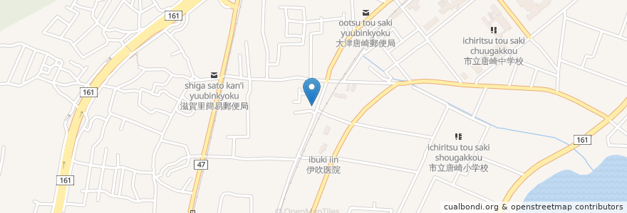 Mapa de ubicacion de 酒房 たかはし en Japonya, 滋賀県, 大津市.