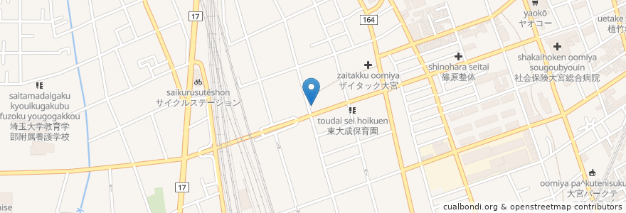 Mapa de ubicacion de レ・スリジェ en 일본, 사이타마현, さいたま市, 北区.