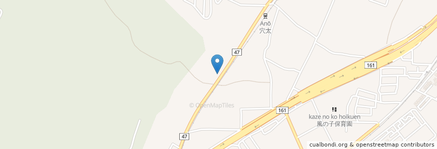 Mapa de ubicacion de コロラド・コーヒーショップ ユキヨ店 en ژاپن, 滋賀県, 大津市.