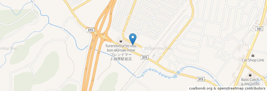 Mapa de ubicacion de 高山クリニック en ژاپن, 滋賀県, 大津市.