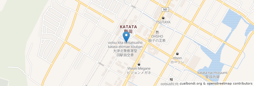 Mapa de ubicacion de スティック・スイーツ・ファクトリー en Japonya, 滋賀県, 大津市.