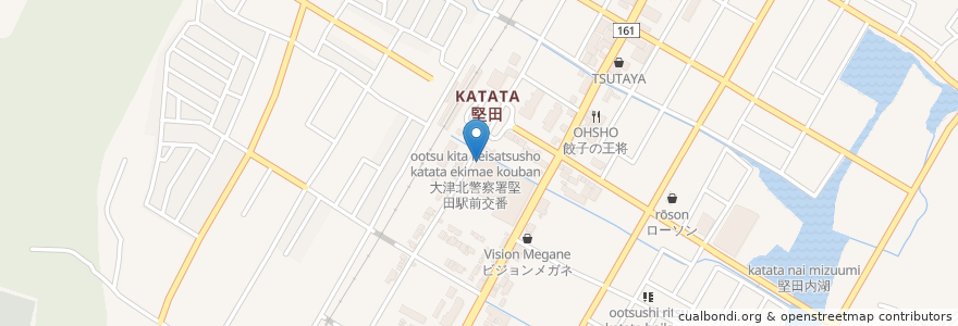 Mapa de ubicacion de 喫茶マーベル en 일본, 시가현, 大津市.