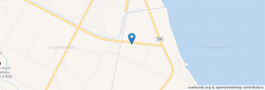 Mapa de ubicacion de 藤井歯科医院 en Japonya, 滋賀県, 大津市.