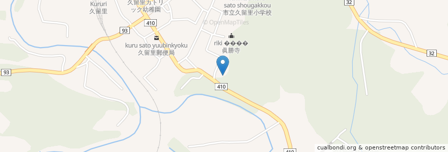 Mapa de ubicacion de 秋葉神社 en 일본, 지바현, 君津市.