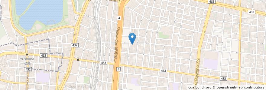 Mapa de ubicacion de 稲富歯科 en Япония, Токио, Тайто.