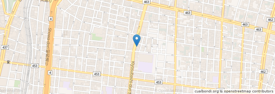 Mapa de ubicacion de ほっともっと en Japão, Tóquio, 台東区.