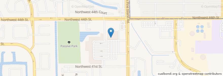 Mapa de ubicacion de AMC Sunrise 8 en 미국, 플로리다주, Broward County, Sunrise.