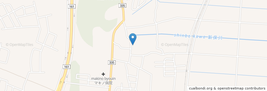 Mapa de ubicacion de 無量寺 en ژاپن, 滋賀県, 高島市.
