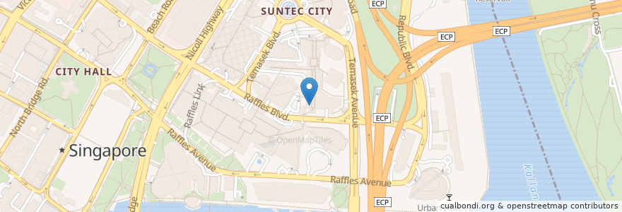 Mapa de ubicacion de Fumee by Habanos en Singapore, Central.