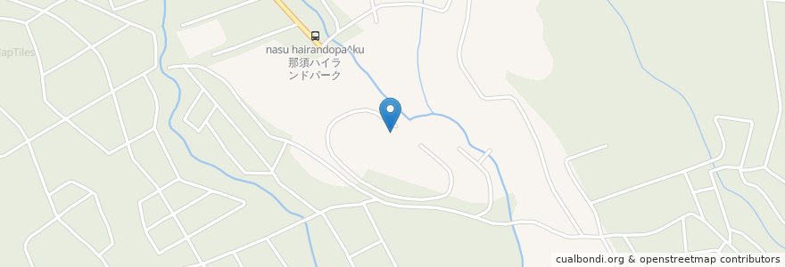 Mapa de ubicacion de ロックンロール・ダイナー en Japan, Tochigi Prefecture, Nasu County, Nasu.