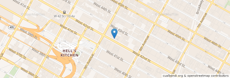 Mapa de ubicacion de CityMD en 미국, 뉴욕, New York, New York County, Manhattan, Manhattan Community Board 4.