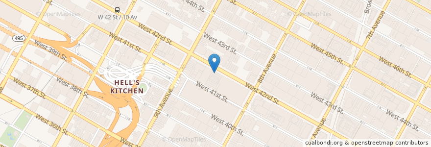 Mapa de ubicacion de MedRite Urgent Care en 미국, 뉴욕, New York, New York County, Manhattan, Manhattan Community Board 4.