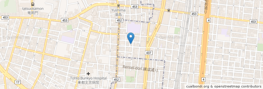 Mapa de ubicacion de ひよこ家 en 日本, 东京都/東京都.