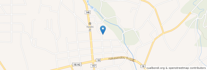 Mapa de ubicacion de 中軽井沢警察官駐在所 en Japão, Nagano, 北佐久郡, 軽井沢町.