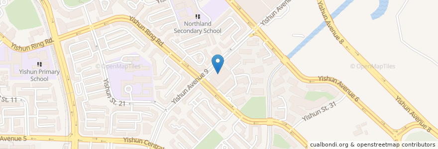 Mapa de ubicacion de iMatter Learning Centre en سنگاپور, Northwest.