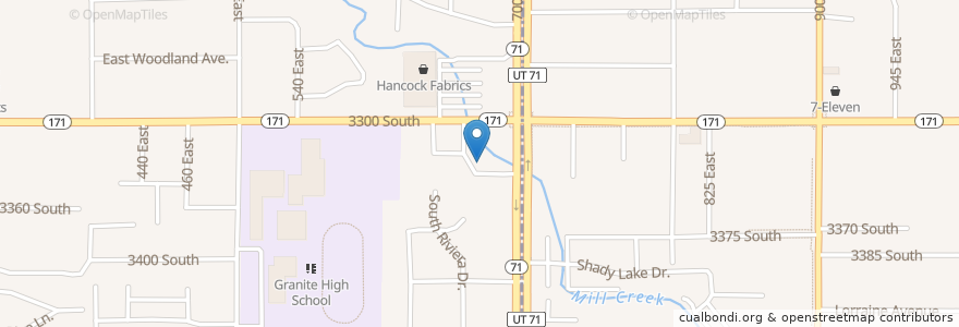 Mapa de ubicacion de FedEx en Amerika Syarikat, Utah, Salt Lake County.