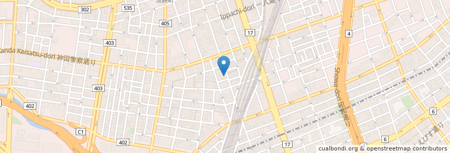 Mapa de ubicacion de 盛太郎 en Япония, Токио, Тиёда.