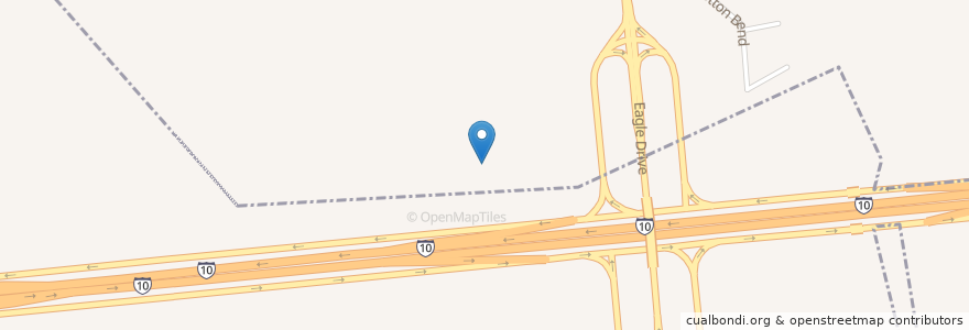 Mapa de ubicacion de H-E-B Pharmacy en アメリカ合衆国, テキサス州, Chambers County, Mont Belvieu.