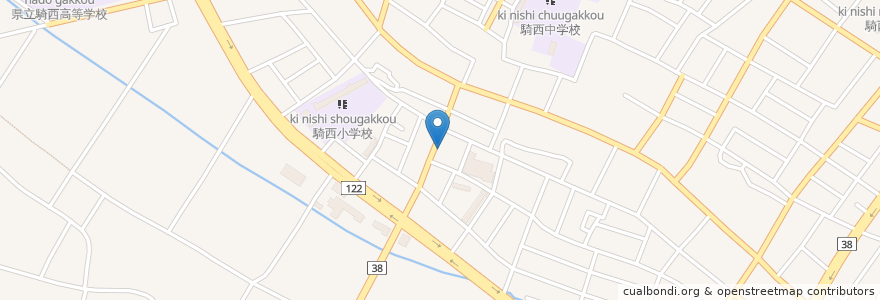 Mapa de ubicacion de Hotto Motto en Giappone, Prefettura Di Saitama, 加須市.
