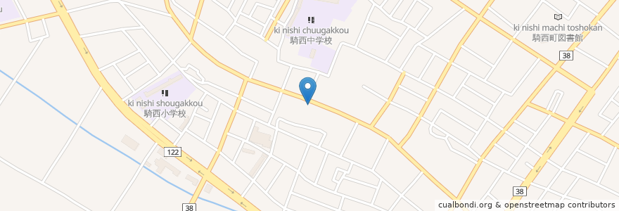 Mapa de ubicacion de 斉藤薬局 en 日本, 埼玉県, 加須市.