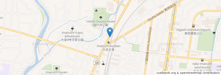 Mapa de ubicacion de スシロー en Япония, Тотиги, 宇都宮市.