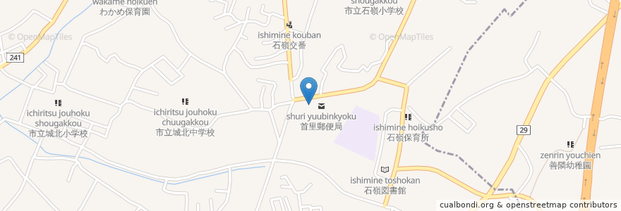Mapa de ubicacion de ほっともっと en 일본, 오키나와현, 나하 시.
