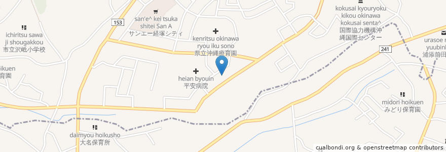 Mapa de ubicacion de ほっともっと経塚店 en 日本, 冲绳县/沖繩縣, 那霸市.