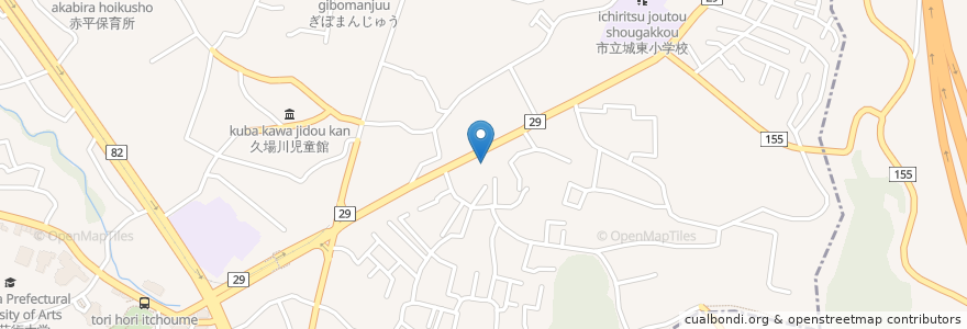 Mapa de ubicacion de 出光城東SS en 日本, 沖縄県, 那覇市.