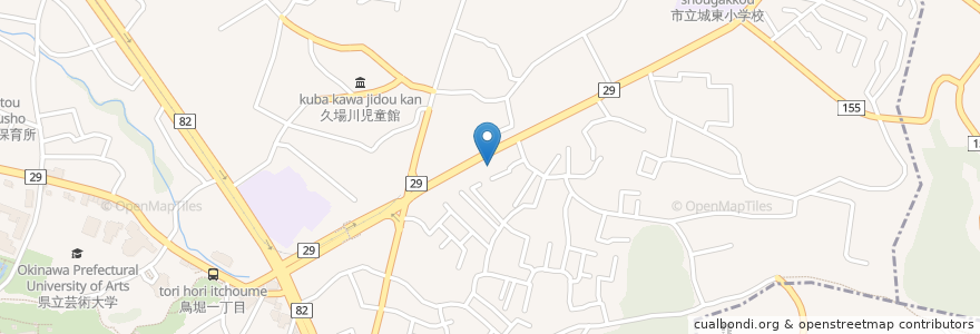 Mapa de ubicacion de 沖縄海邦銀行汀良支店 en Japan, Präfektur Okinawa, 那覇市.